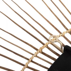 ΚΑΘΡΕΠΤΗΣ ΣΤΡΟΓΓΥΛΟΣ ΜΕ ΠΛΑΙΣΙΟ ΑΠΟ STICKS ΚΟΚΟΦΟΙΝΙΚΑ ΣΕ ΧΡΩΜΑ ΦΥΣΙΚΟ Φ85 εκ.FB97733