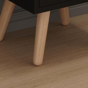 ΚΟΜΟΔΙΝΟ ΜΕΛΑΜΙΝΗ-2 ΣΥΡΤΑΡΙΑ-WENGE 29,5x29,5x45Υεκ