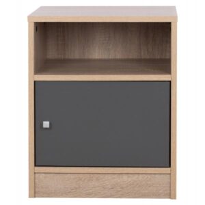 ΚΟΜΟΔΙΝΟ ΜΕΛΑΜΙΝΗΣ SONAMA-ΓΚΡΙ 40x40x50Yεκ.FB92205.04