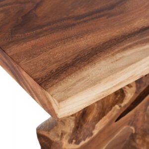 ΚΟΝΣΟΛΑ ΑΠΟ ΜΑΣΙΦ ΞΥΛΟ ΤEAK ΦΥΣΙΚΟ 150X40X80YEK.