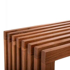 ΚΟΝΣΟΛΑ ΜΑΣΙΦ ΞΥΛΟ TEAK ΣΕ ΦΥΣΙΚΟ ΧΡΩΜΑ 130x29,5x46Υ εκ.