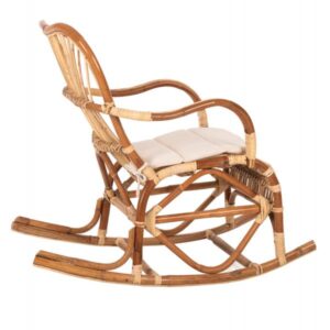 ΚΟΥΝΙΣΤΗ ΠΟΛΥΘΡΟΝΑ ΜΕ ΜΑΞΙΛΑΡΙ SANTA FE RATTAN 60x103x90Υ εκ.