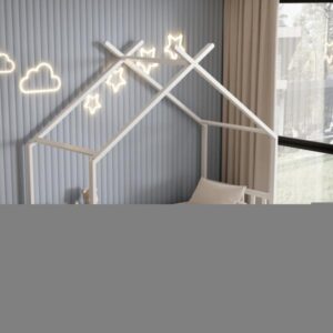 ΚΡΕΒΑΤΙ ΠΑΙΔΙΚΟ KLARICE τ.MONTESSORI-2 ΣΥΡΤΑΡΙΑ-ΞΥΛΟ ΠΕΥΚΟΥ ΛΕΥΚΟ-190x90εκ