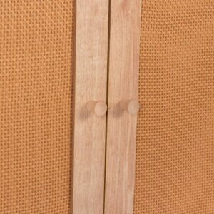 ΜΠΟΥΦΕΣ ΜΕΛΑΜΙΝΗΣ- ΣΥΝΘ. RATTAN ΣΤΙΣ ΠΟΡΤΕΣ 120Χ39Χ70Υεκ.