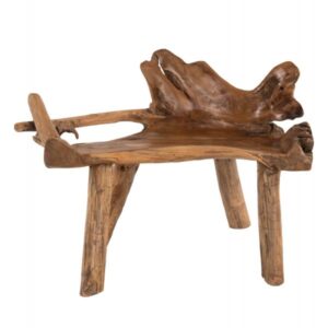 ΠΑΓΚΑΚΙ ΑΠΟ ΜΑΣΙΦ ΞΥΛΟ TΕΑK ΦΥΣΙΚΟ 120x88x80 εκ.