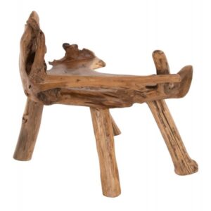 ΠΑΓΚΑΚΙ ΑΠΟ ΜΑΣΙΦ ΞΥΛΟ TΕΑK ΦΥΣΙΚΟ 120x88x80 εκ.