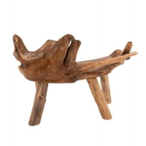 ΠΑΓΚΑΚΙ ΑΠΟ ΜΑΣΙΦ ΞΥΛΟ TΕΑK ΦΥΣΙΚΟ 120x88x80 εκ.