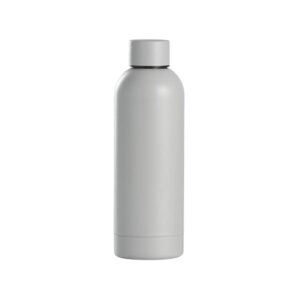 ΘΕΡΜΟΣ ΑΝΟΙΞΕΙΔΩΤΟΣ ΜΕ ΔΙΠΛΟ ΤΟΙΧΩΜΑ 500ML ΑΝΟΙΧΤΟ ΓΚΡΙ