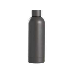 ΘΕΡΜΟΣ ΑΝΟΙΞΕΙΔΩΤΟΣ ΜΕ ΔΙΠΛΟ ΤΟΙΧΩΜΑ 500ML ΣΚΟΥΡΟ ΓΚΡΙ