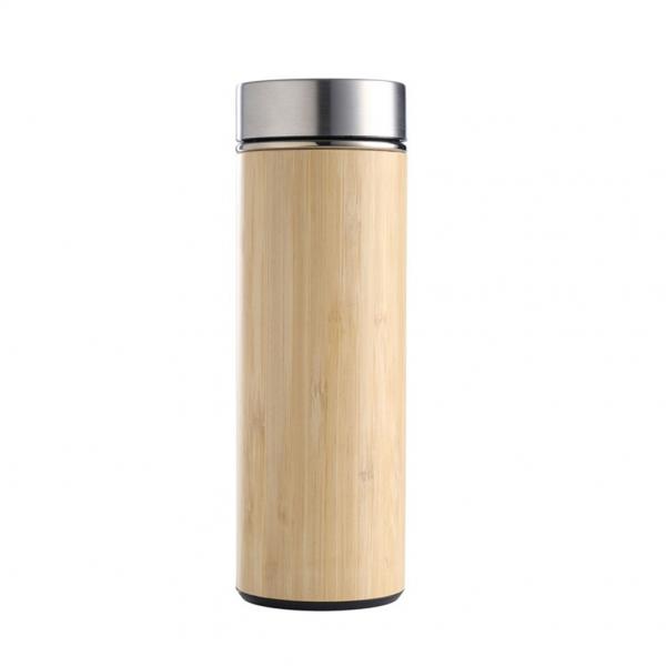 ΘΕΡΜΟΣ ΜΕ ΦΙΛΤΡΟ BAMBOO ΚΑΙ ΣΙΛΙΚΟΝΗ 400ML