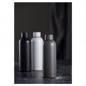 ΘΕΡΜΟΣ ΑΝΟΙΞΕΙΔΩΤΟΣ ΜΕ ΔΙΠΛΟ ΤΟΙΧΩΜΑ 500ML ΣΚΟΥΡΟ ΓΚΡΙ