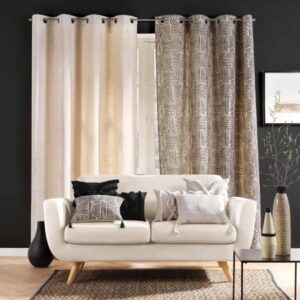 RUYRU, ΜΑΞΙΛΑΡΙ ΒΑΜΒΑΚΕΡΟ & POLYESTER ΜΑΥΡΟ 40x40cm