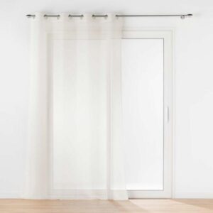 ΚΟΥΡΤΙΝΑ ΔΙΑΦΑΝΗ ΜΕ ΤΡΟΥΚΣ POLYESTER, TORRE ΛΕΥΚΗ 140x240cm