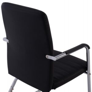 ΠΟΛΥΘΡΟΝΑ ΕΠΙΣΚΕΠΤΗ ΜΕ ΜΠΡΑΤΣΑ ΜΑΥΡΟ PU 56x58x93 εκ.