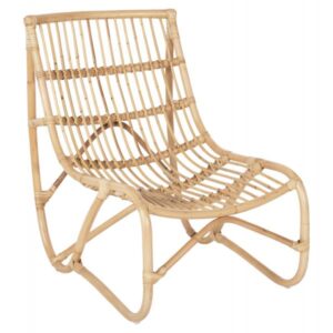 ΠΟΛΥΘΡΟΝΑ GRINN ΡΑΒΔΟΙ RATTAN ΣΕ ΦΥΣΙΚΟ 56,5x73,5x79,5Υ εκ.