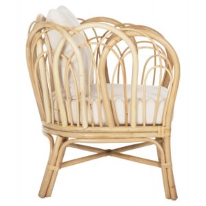 ΠΟΛΥΘΡΟΝΑ ESTOR RATTAN ΣΕ ΦΥΣΙΚΟ-ΛΕΥΚΟ ΜΑΞΙΛΑΡΙ 78x75x92Υ εκ.