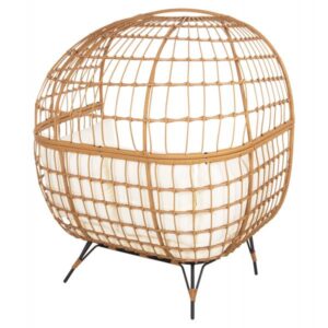 ΠΟΛΥΘΡΟΝΑ ΦΩΛΙΑ MIAMI 2 ΑΤΟΜΩΝ ΤΥΠΟΥ RATTAN 132.5x90x154Υεκ