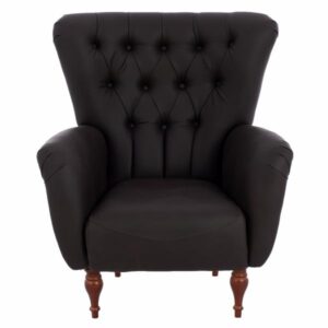 ΠΟΛΥΘΡΟΝΑ ΜΠΕΡΖΕΡΑ Τ. CHESTERFIELD ΣΕ ΧΡΩΜΑ ΚΑΦΕ 87x88x100 εκ.