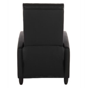 ΠΟΛΥΘΡΟΝΑ RELAX HIBER ΜΑΥΡΟ PU 67,5x90x104Υ εκ.