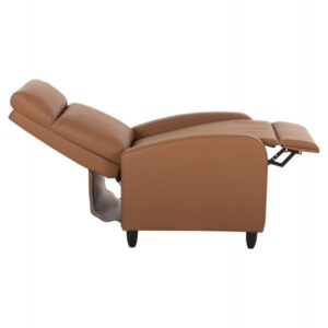 ΠΟΛΥΘΡΟΝΑ RELAX HIBER ΚΑΦΕ PU 67,5x90x104Υ εκ.