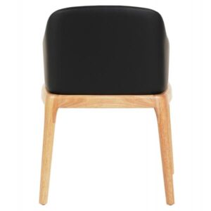 ΠΟΛΥΘΡΟΝΑ ΤΡΑΠΕΖΑΡΙΑΣ FURLAN RUBBERWOOD ΣΕ ΟΑΚ-ΜΑΥΡΟ PU 54,5x58x78Υεκ.