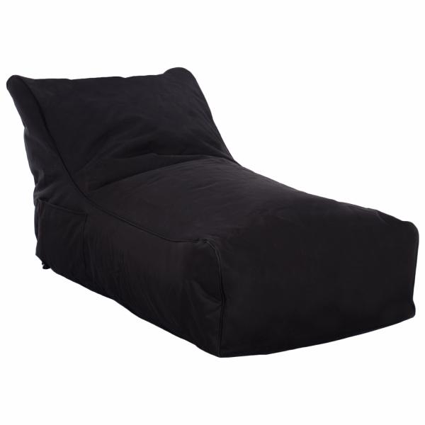 ΠΟΥΦ BLOOM ΑΔΙΑΒΡΟΧΟ ΜΑΥΡΟ ΜΕ UV PROTECTION 106x70x61Υ εκ.