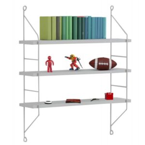 ΡΑΦΙΕΡΑ ΤΟΙΧΟΥ ΜΕΛΑΜΙΝΗΣ ΛΕΥΚΟ 60x15x68Y εκ.