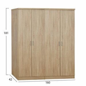 ΣΕΤ 2 ΤΜΧ ΝΤΟΥΛΑΠΑ 4ΦΥΛΛΗ SONAMA 160X42X181