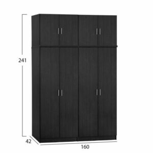 ΣΕΤ 4 ΤΜΧ ΝΤΟΥΠΑΛΑ 4ΦΥΛΛΗ ΜΕ ΠΑΤΑΡΙ ZEBRANO 160X42X241