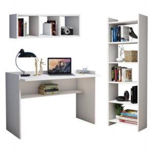 ΣΕΤ ΓΡΑΦΕΙΟΥ 3ΤΜΧ ΜΕΛΑΜΙΝΗ ΣΕ ΛΕΥΚΟ ΧΡΩΜΑ