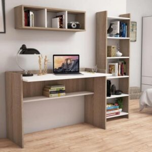 ΣΕΤ ΓΡΑΦΕΙΟΥ 3ΤΜΧ ΜΕΛΑΜΙΝΗ ΣΕ SONOMA ΚΑΙ ΛΕΥΚΟ ΧΡΩΜΑ