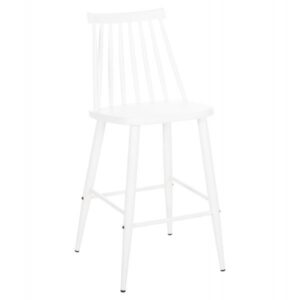 ΣΚΑΜΠΟ ΜΠΑΡ ΜΕΣΑΙΟΥ ΥΨΟΥΣ ΠΟΛΥΠΡΟΠΥΛΕΝΙΟ & ΜΕΤΑΛΛΟ-ΛΕΥΚΟ 45,5x46x97Υεκ