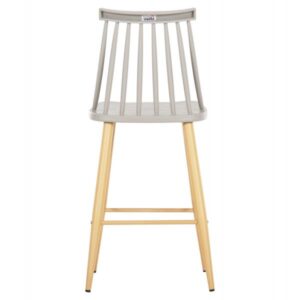 ΣΚΑΜΠΟ ΜΠΑΡ ΜΕΣ.ΥΨΟΥΣ ΠΟΛΥΠΡΟΠ. ΓΚΡΙ & ΜΕΤΑΛΛΟ ΦΥΣΙΚΟ 45x48x96Υεκ.