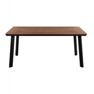 ΤΡΑΠΕΖΙ ΑΛΟΥΜΙΝΙΟΥ TABER ΜΕ POLYWOOD ΓΚΡΙ 160x92x72