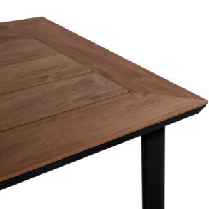 ΤΡΑΠΕΖΙ ΑΛΟΥΜΙΝΙΟΥ TABER ΜΕ POLYWOOD ΓΚΡΙ 160x92x72