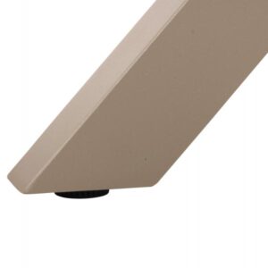 ΤΡΑΠΕΖΙ ΑΛΟΥΜΙΝΙΟΥ ΟΡΘΟΓΩΝΙΟ TAWNEE ΣΑΜΠΑΝΙ-POLYWOOD ΦΥΣΙΚΟ 219,5x89,5x73Υ