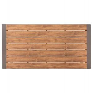 ΤΡΑΠΕΖΙ ΕΞΩΤ.ΧΩΡΟΥ GOYA ΑΛΟΥΜΙΝΙΟ ΣΑΜΠΑΝΙ & POLYWOOD 160X80Χ75Υεκ.