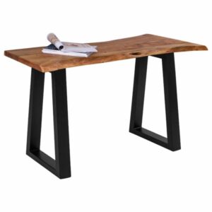 ΤΡΑΠΕΖΙ ΚΟΝΣΟΛΑ 4εκ.ΠΑΧΟΣ ΜΑΣΙΦ ΞΥΛΟ ΑΚΑΚΙΑΣ ΦΥΣΙΚΟ 130x45x78Y εκ.