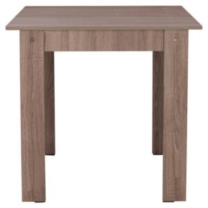 ΤΡΑΠΕΖΙ ΚΟΥΖΙΝΑΣ, SONOMA OAK TRUFFLE, 80x80x77εκ.