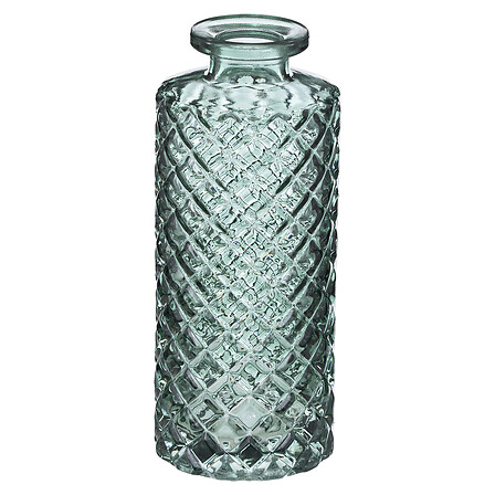 ΒΑΖΟ ΓΥΑΛΙΝΟ ΠΡΑΣΙΝΟ D5,4xH13,2cm