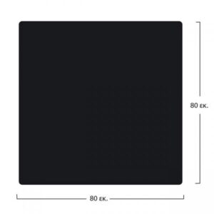 ΕΠΙΦΑΝΕΙΑ ΤΡΑΠΕΖΙΟΥ COMPACT HPL 80X80 εκ. ΜΑΥΡΗ