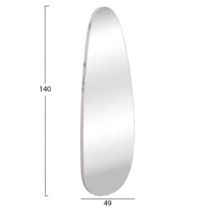ΚΑΘΡΕΠΤΗΣ ΤΟΙΧΟΥ ΜΕ ΠΛΑΙΣΙΟ MDF ΣΕ WHITE MARBLE ΧΡΩΜΑ 49x140Υεκ.