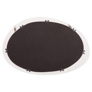 ΚΑΘΡΕΠΤΗΣ ΤΟΙΧΟΥ ΟΒΑΛ MDF ΣΕ ΥΠΟΛΕΥΚΟ 90x3,2x60Υεκ