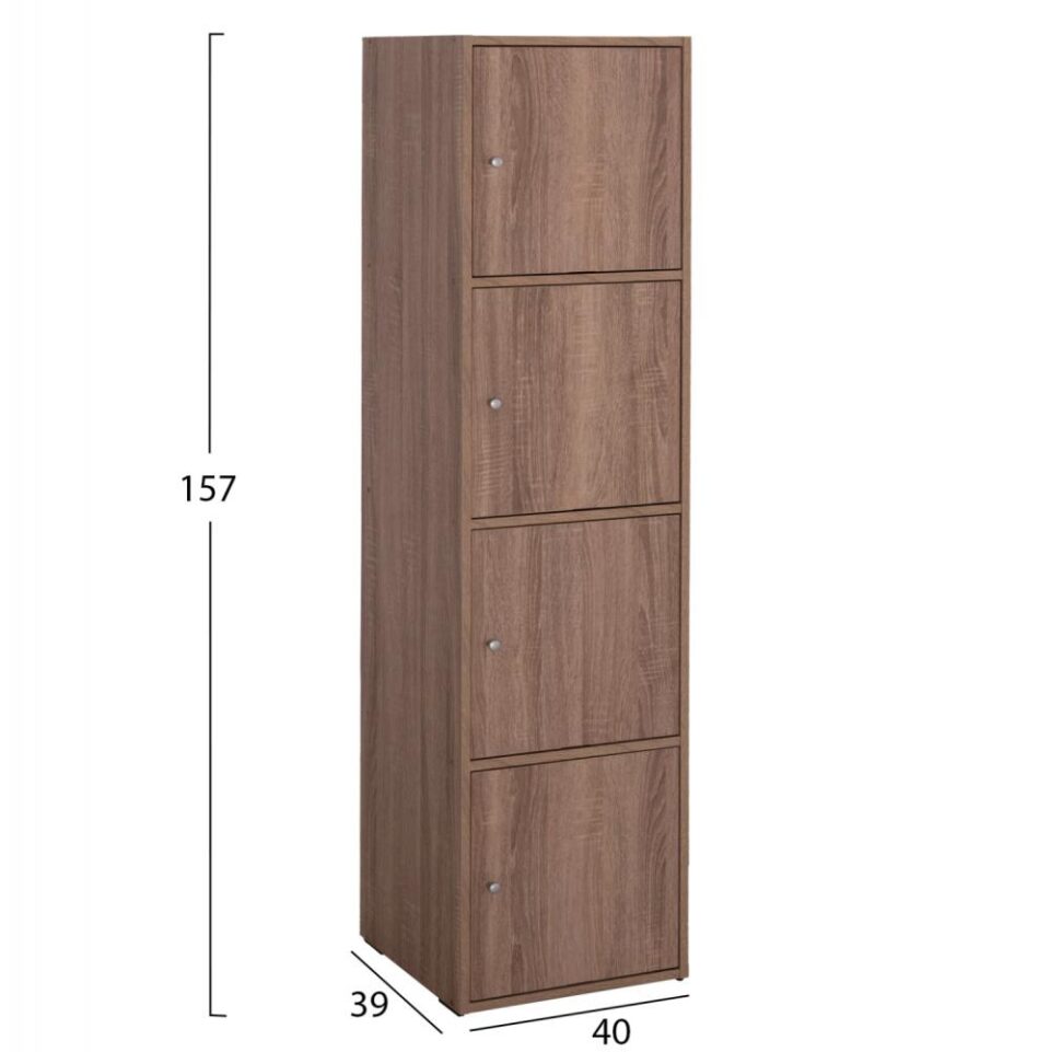 ΝΤΟΥΛΑΠΙ SONAMA OAK ΜΕΛΑΜΙΝΗ 40x39-41x157Υεκ.