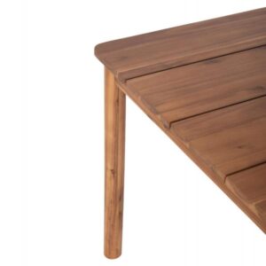 ΣΕΤ ΤΡΑΠΕΖΑΡΙΑΣ 9ΤΜΧ NAVANT ΤΡΑΠΕΖΙ & 8 ΚΑΡΕΚΛΕΣ ΞΥΛΟ ΑΚΑΚΙΑΣ-ΣΧΟΙΝΙ ΜΠΕΖ