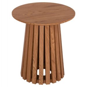 ΤΡΑΠΕΖΑΚΙ ΒΟΗΘΗΤΙΚΟ MDF ΣΕ ΦΥΣΙΚΟ ΞΥΛΟΥ Φ45x50,5Υεκ.