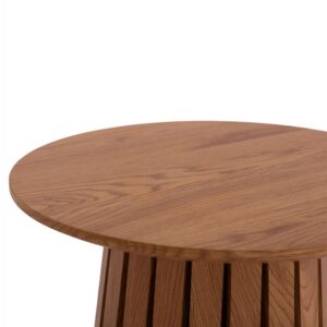 ΤΡΑΠΕΖΑΚΙ ΒΟΗΘΗΤΙΚΟ MDF ΣΕ ΦΥΣΙΚΟ ΞΥΛΟΥ Φ45x50,5Υεκ.