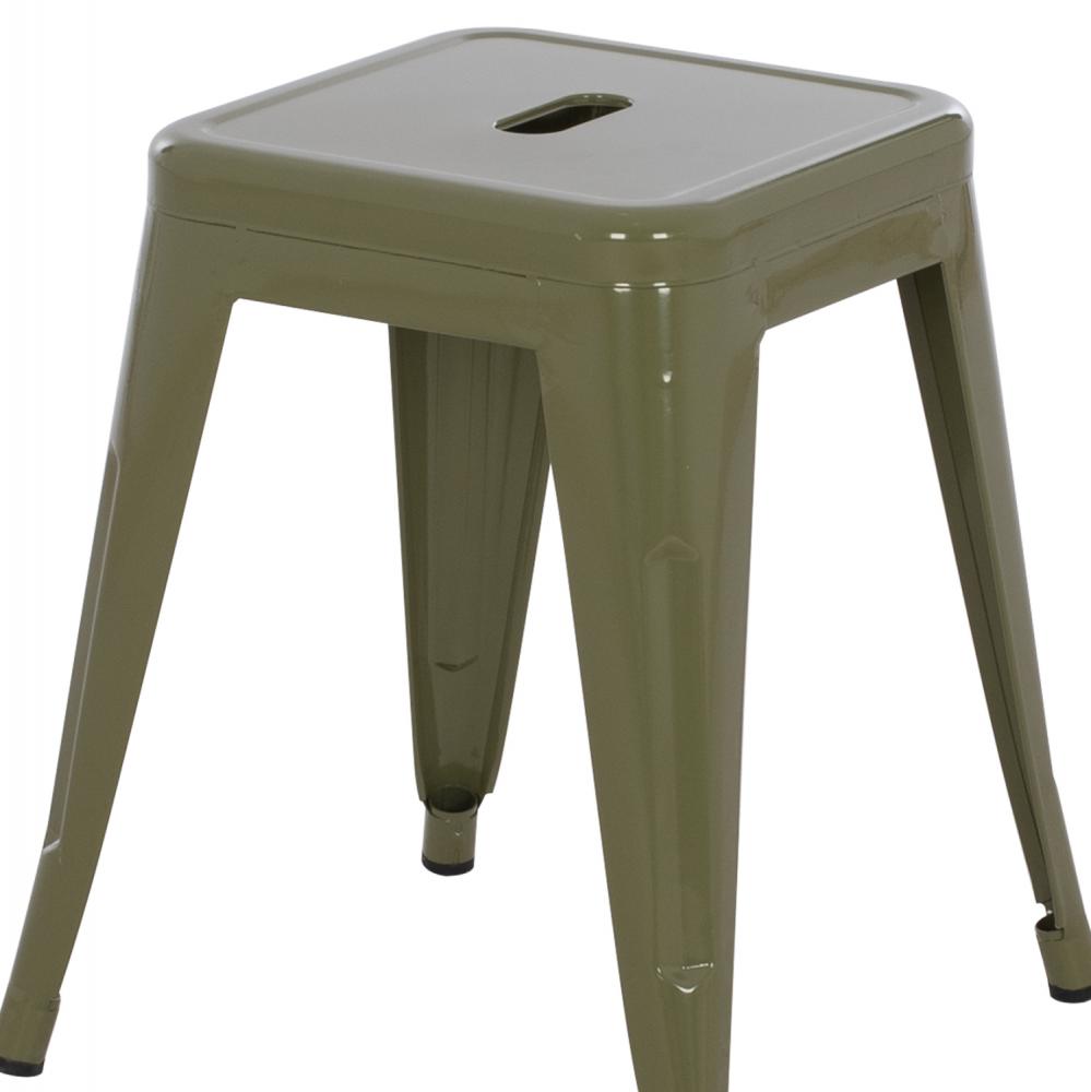 ΣΚΑΜΠΟ ΜΕΤΑΛΛΙΚΟ ΣΕ DARK OLIVE ΧΡΩΜΑ 39x39x46Υεκ.