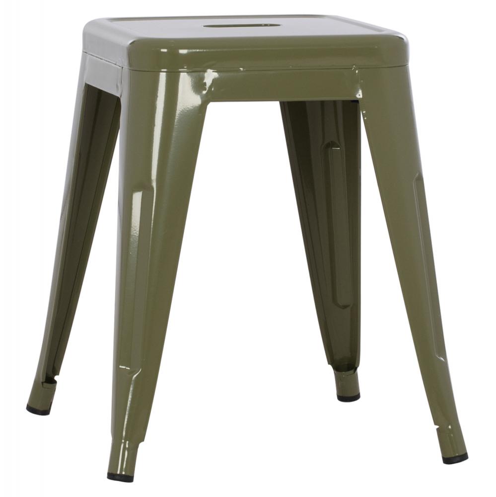 ΣΚΑΜΠΟ ΜΕΤΑΛΛΙΚΟ ΣΕ DARK OLIVE ΧΡΩΜΑ 39x39x46Υεκ.