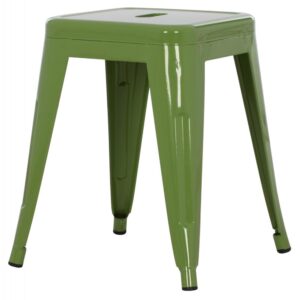 ΣΚΑΜΠΟ ΜΕΤΑΛΛΙΚΟ ΣΕ LIGHT OLIVE GREEN ΧΡΩΜΑ 39x39x46Υεκ.